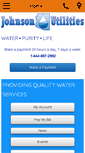 Mobile Screenshot of johnsonutilities.com