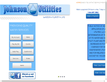 Tablet Screenshot of johnsonutilities.com